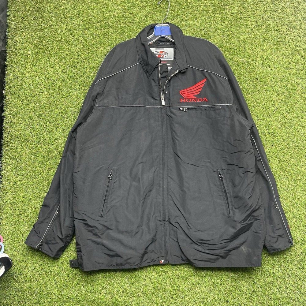 Honda Joe Rocket Jacket Mens XL Motorcycle Racing Full Zip Lightweight